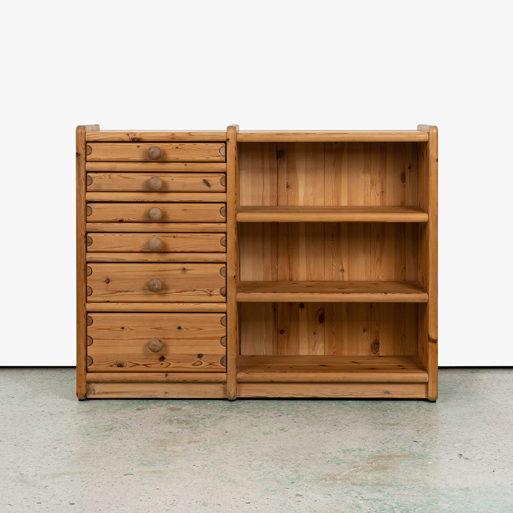 Danish Pinewood Modular Cabinet